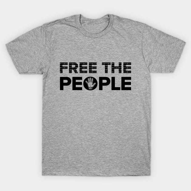 Free The People T-Shirt by anomalyalice